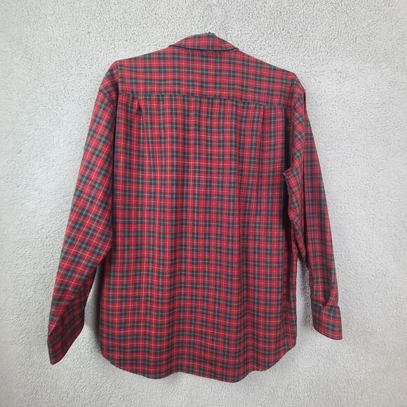 Sir Pendleton Button Up Shirt Fine Worsted Wool Authentic Boyd Tartan Sz Large - Picture 2 of 16